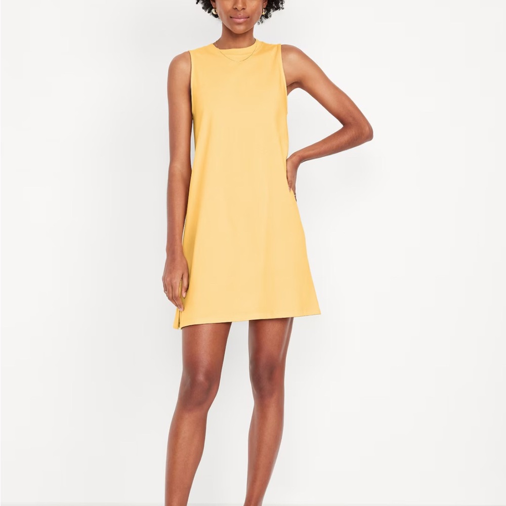 Yellow Sleeveless Dress